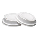 7oz Squat Sip Through White Lids 100 - GARDEN & PET SUPPLIES