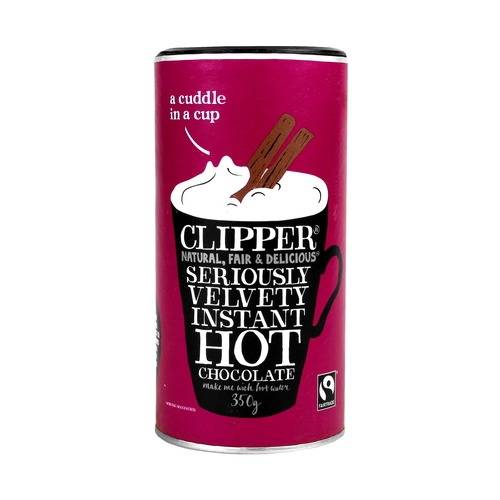 Clipper Fairtrade Hot Chocolate Jar 350g - GARDEN & PET SUPPLIES