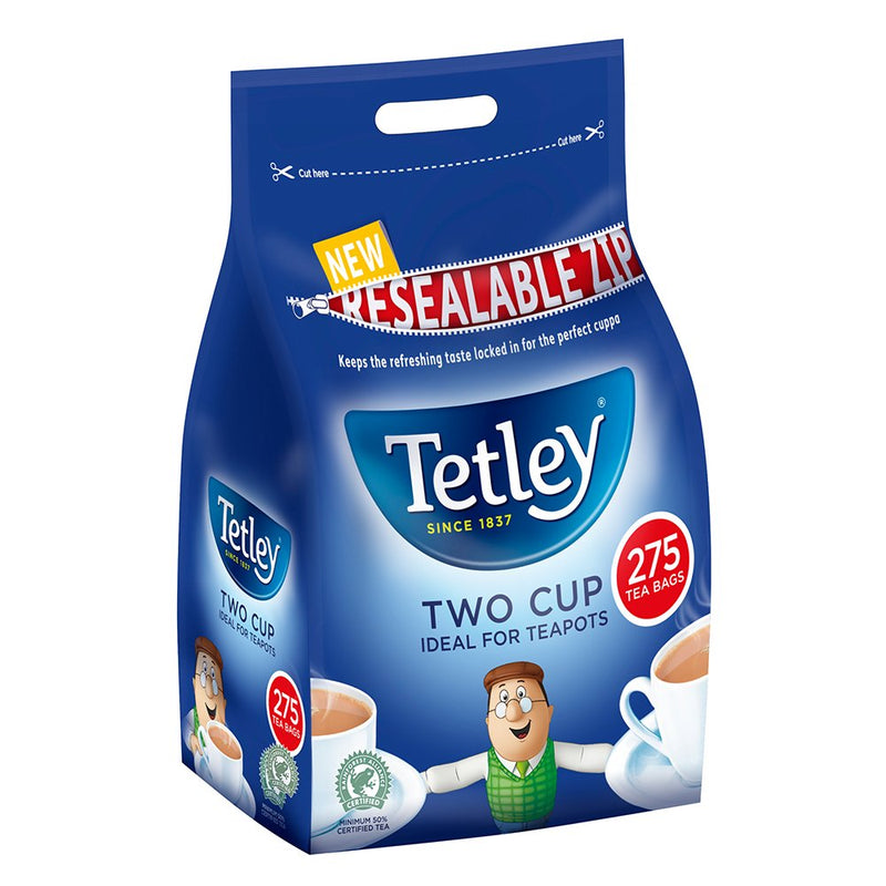 Tetley 275's {Strong 2 Cup } Tea Bags - GARDEN & PET SUPPLIES