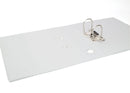 Elba Strongline Lever Arch File with Front Pocket PVC A4 70mm Spine Width White 100080894 - GARDEN & PET SUPPLIES