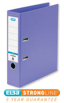 Elba Smart Pro+ Lever Arch File A4 80mm Spine Polypropylene Purple 100202167 - GARDEN & PET SUPPLIES