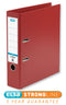 Elba Smart Pro+ Lever Arch File A4 80mm Spine Polypropylene Red 100202172 - GARDEN & PET SUPPLIES