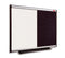 Nobo Prestige Combination Black Foam/Magnetic Whiteboard Aluminium Frame 1200x900mm QBPK9060 - GARDEN & PET SUPPLIES