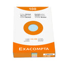 Exacompta Record Cards Ruled 200x125mm Assorted Colours (Pack 100) 13853X - GARDEN & PET SUPPLIES