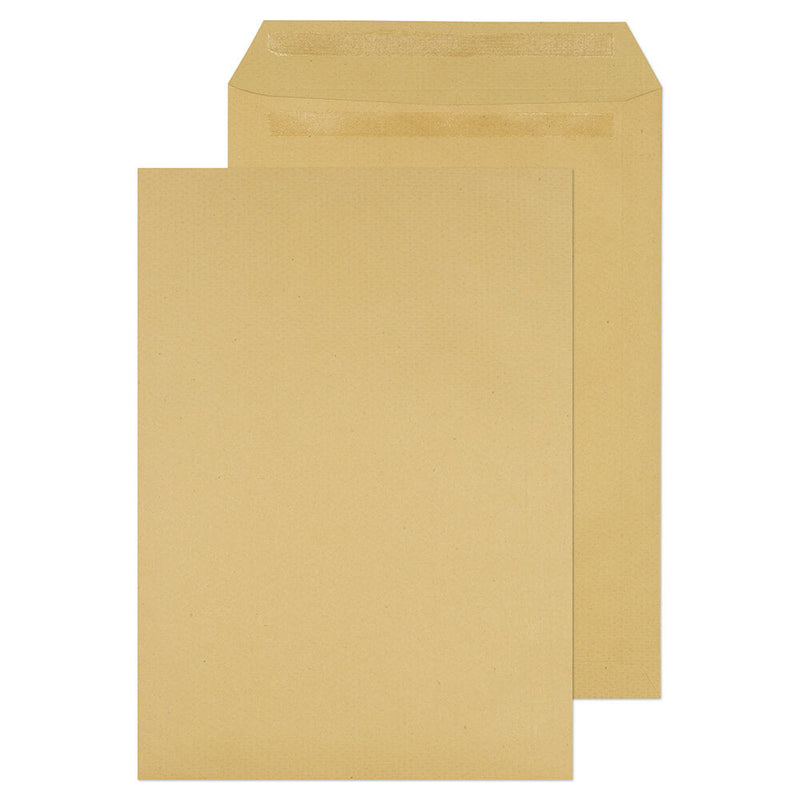 ValueX Pocket Envelope C4 Self Seal Plain 115gsm Manilla (Pack 250) - 13888 - GARDEN & PET SUPPLIES