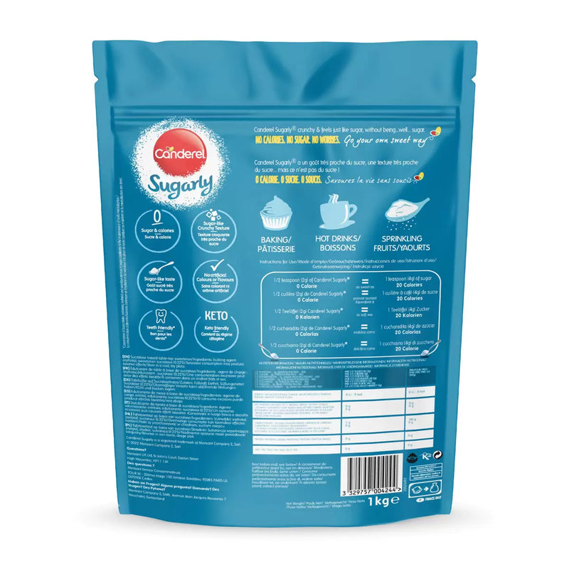 Canderel Sugarly Granulated Sweetener Big Value Pack 1kg