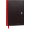 Black n' Red Notebook Smart Ruled Casebound 90gsm A4 Ref 100080428 - GARDEN & PET SUPPLIES