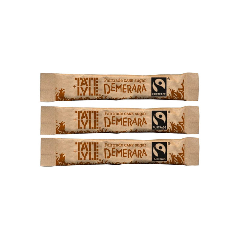 Fairtrade Brown Sugar Sticks by Tate & Lyle(Pack of 1000) - GARDEN & PET SUPPLIES