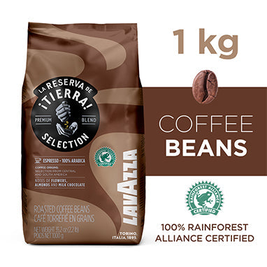 Lavazza La Reserva de Tierra Selection Coffee Beans 1kg - GARDEN & PET SUPPLIES