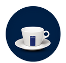 Lavazza Americano Coffee Cup & Saucer {8oz} - GARDEN & PET SUPPLIES