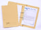 Guildhall Spring Pocket Transfer File Foolscap 420gsm Yellow (Pack 25) - 211/6003Z - GARDEN & PET SUPPLIES