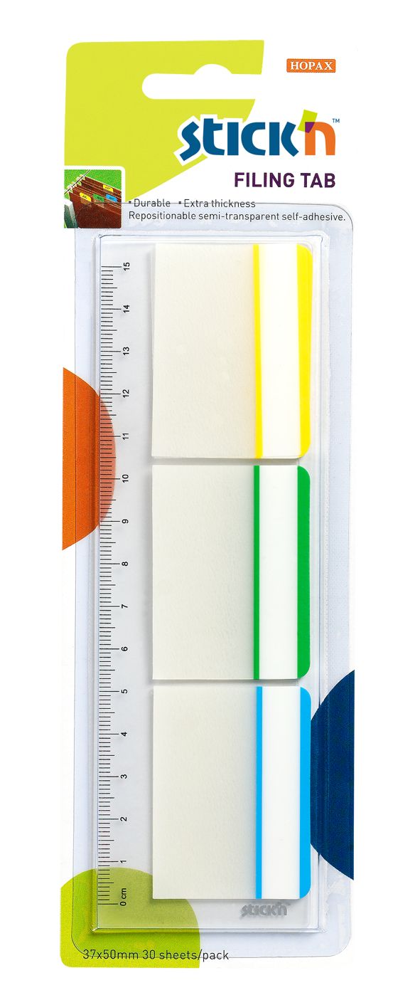 ValueX Index Flags Repositionable 37x50mm 3x10 Tabs Assorted Colours (Pack 30) 21360 - GARDEN & PET SUPPLIES