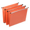 Esselte Orgarex A4 Vertical File Card 30mm Base Orange (Pack 25) 21633 - GARDEN & PET SUPPLIES