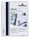 Durable Duraplus Report Folder Extra Wide A4 White (Pack 25) 257902 - GARDEN & PET SUPPLIES