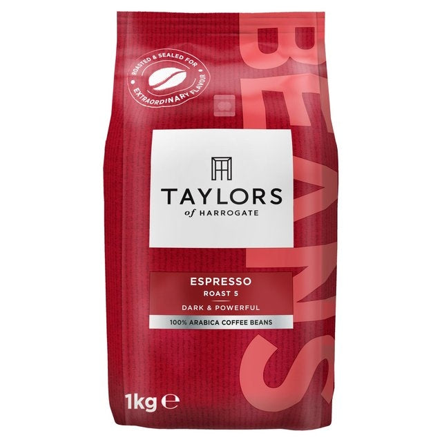 Taylors of Harrogate Espresso Coffee Beans (1Kg) - GARDEN & PET SUPPLIES