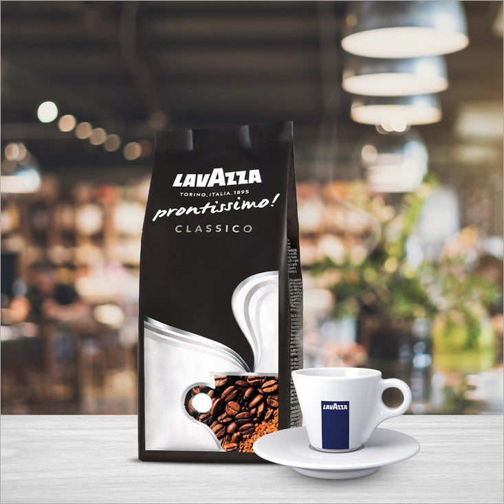 Lavazza Prontissimo Micro-Ground Instant Vending Coffee 300g - GARDEN & PET SUPPLIES