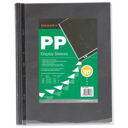 Goldline Polypropylene Display Sleeve A1 (Pack of 10) PDSA1Z - GARDEN & PET SUPPLIES