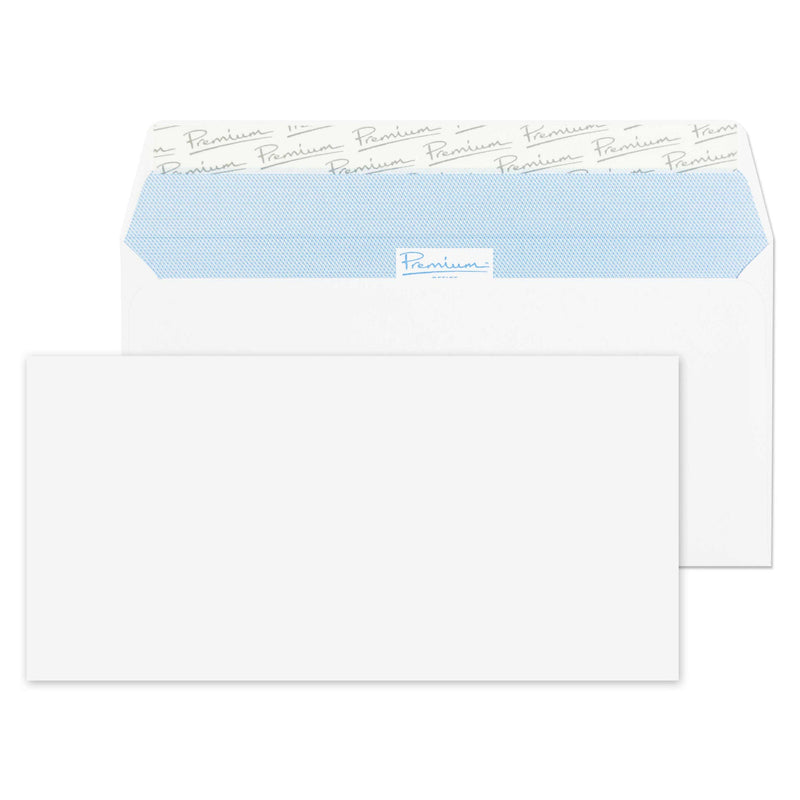 Blake Premium Office Wallet Envelope DL Peel and Seal Plain 120gsm White (Pack 500) - 32215 - GARDEN & PET SUPPLIES