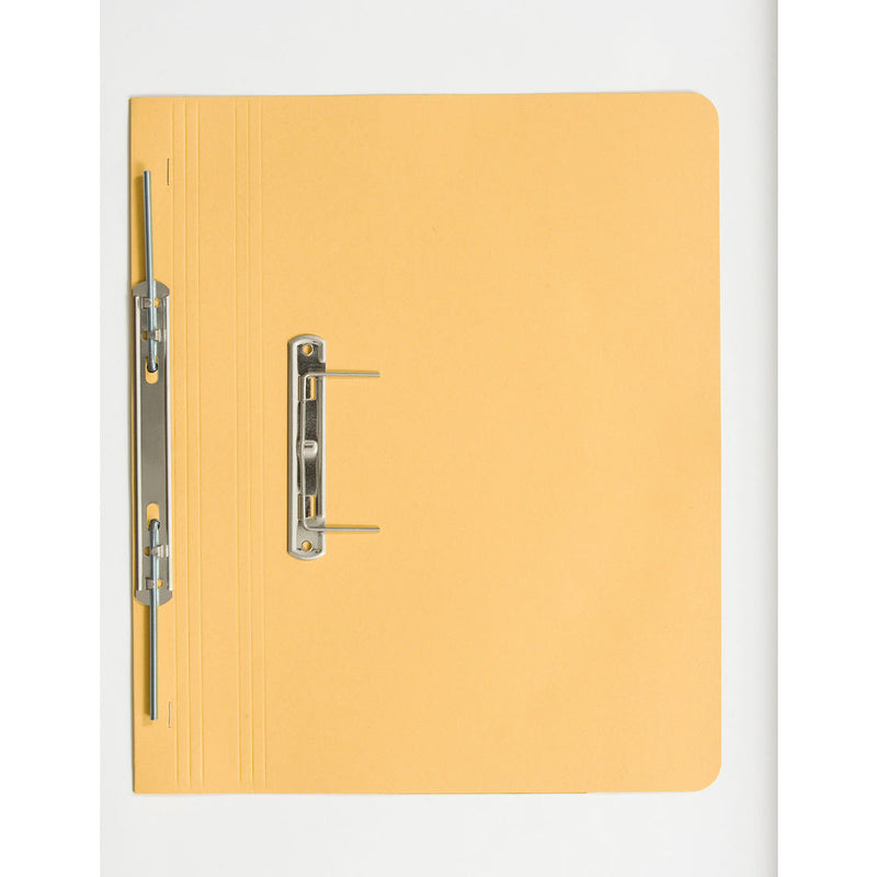 Guildhall Spring Transfer File Manilla Foolscap 285gsm Yellow (Pack 25) - 346-YLWZ - GARDEN & PET SUPPLIES