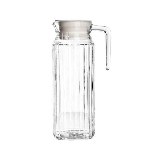 Ravenhead Fridge Jug,Pitcher, Carafe, White Lid 1.0L