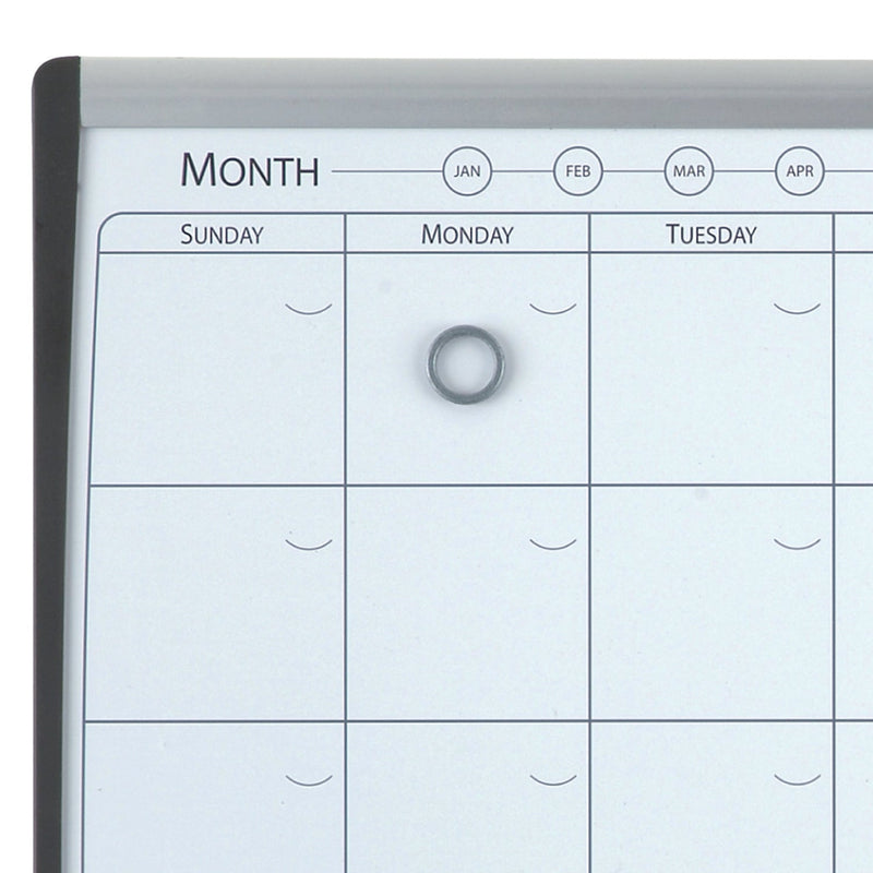 Nobo Combination Board Cork/Magnetic Whiteboard Planner Arched Frame 585x430mm 1903813 - GARDEN & PET SUPPLIES