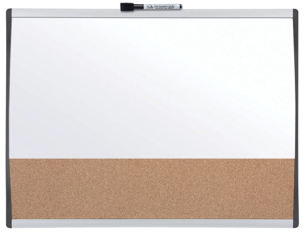 Nobo Combination Board Cork/Magnetic Whiteboard Arched Frame 585x430mm 1903810 - GARDEN & PET SUPPLIES