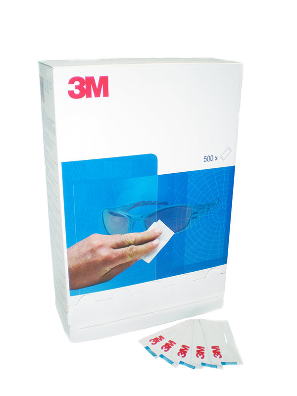 3M Disposable Lens Cleaning Wipes White 204X88X296mm