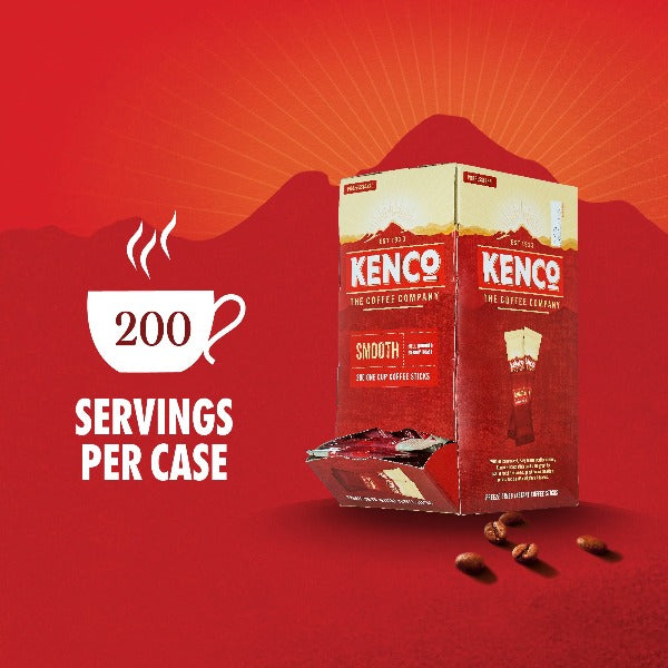 Kenco Smooth Instant Coffee Box of 200 Sticks - GARDEN & PET SUPPLIES