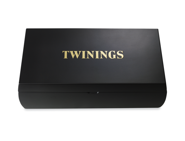 Twinings 8 Compartment Black Display Box (Empty) - GARDEN & PET SUPPLIES