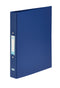 Elba Plastic Ring Binder A4 25mm Capacity 35mm Spine 2 O-Ring Blue (Pack 10) 400001508 - GARDEN & PET SUPPLIES