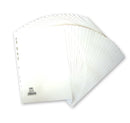 Elba Divider A4 20 Part White Card 400007500 - GARDEN & PET SUPPLIES