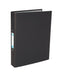 Elba Ring Binder A4+ 25mm Capacity 30mm Spine Paper On Board 2 O-Ring Black (Pack 10) 400033495 - GARDEN & PET SUPPLIES