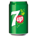 7-Up Lemon and Lime Carbonated Canned Soft Drink 330ml (Pack of 24) - GARDEN & PET SUPPLIES