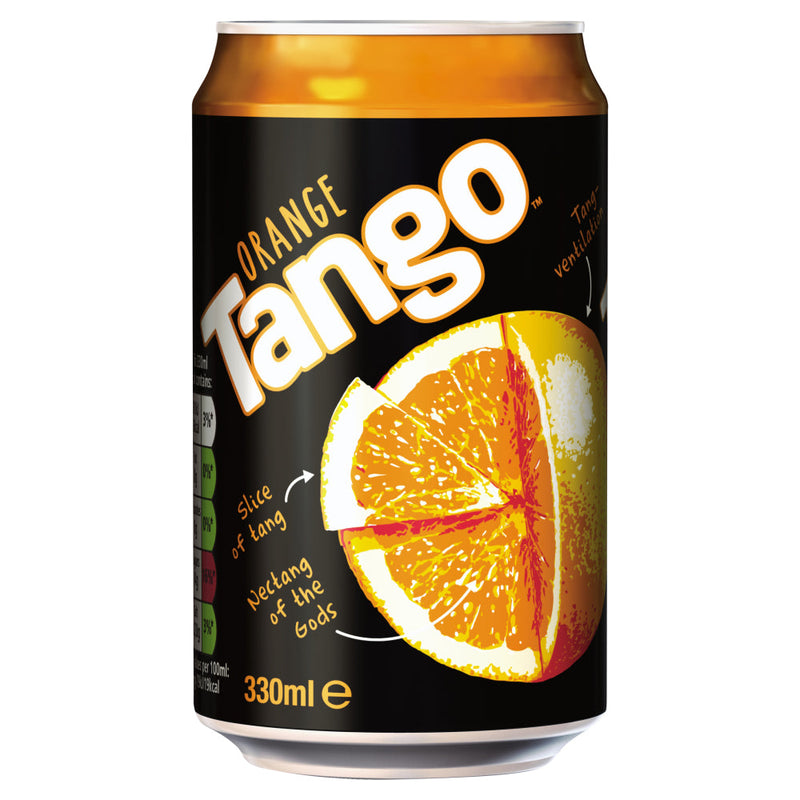 Tango Orange 330ml Can (24 Pack) - GARDEN & PET SUPPLIES