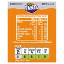 Fanta Orange ZERO Soft Drink 500ml Bottle (Pack of 12)