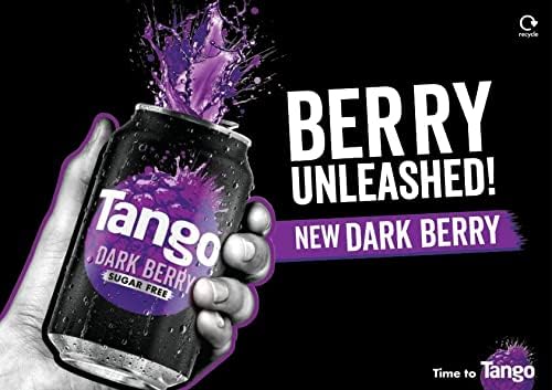 Tango Sugar Free Dark Berry 24x330ml