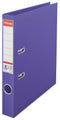 Esselte No.1 Lever Arch File Polypropylene A4 50mm Spine Width Violet (Pack 10) 811540 - GARDEN & PET SUPPLIES