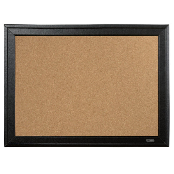 Nobo Cork Noticeboard Black Wood Frame 585x430mm 1903922 - GARDEN & PET SUPPLIES