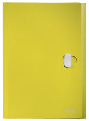 Leitz Recycle Polypropylene Expanding Concertina 5 Part File Yellow 46240015 - GARDEN & PET SUPPLIES