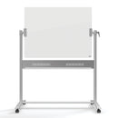 Nobo Mobile Magnetic Glass Whiteboard Brilliant White 1200x900mm 1903943 - GARDEN & PET SUPPLIES