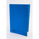 Europa Square Cut Folder Pressboard A4 265gsm Blue (Pack 50) - 4825Z - GARDEN & PET SUPPLIES