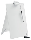 Nobo Desktop Whiteboard Easel Glass Non Magnetic 216x297mm Brilliant White 1905173 - GARDEN & PET SUPPLIES