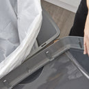 Addis Roll Top Bin 50 Litre Metallic Grey