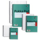 Pukka Pad Ruled Wirebound Metallic Jotta Notebook 200 Pages A4 (Pack of 3) JM018