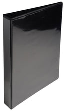 ValueX Presentation Ring Binder PVC 2 D-Ring A4 25mm Rings Black (Pack 10) - 51826NE - GARDEN & PET SUPPLIES