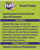 Fanta Fruit Twist Soft Drink 330ml Can (Pack of 24)