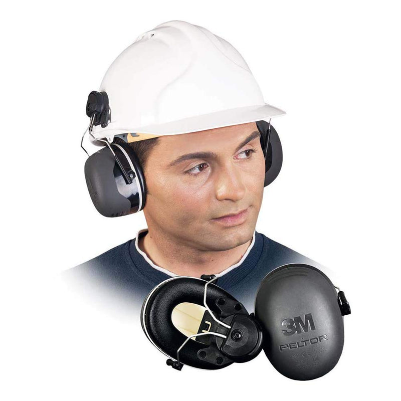 3M Peltor X5P3E Helmet Mount Eardefender