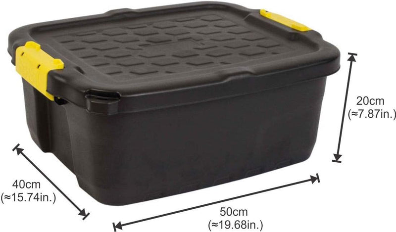 Strata Stackable Heavy Duty Trunk 24 Litre with Lid