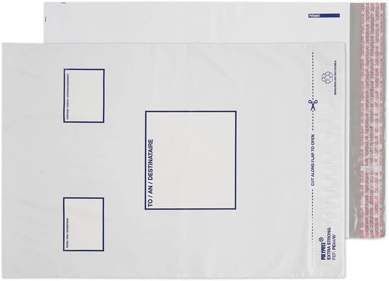 Blake 240mm x 330mm C4+ Polypost Polythene Mailing Bag x 100