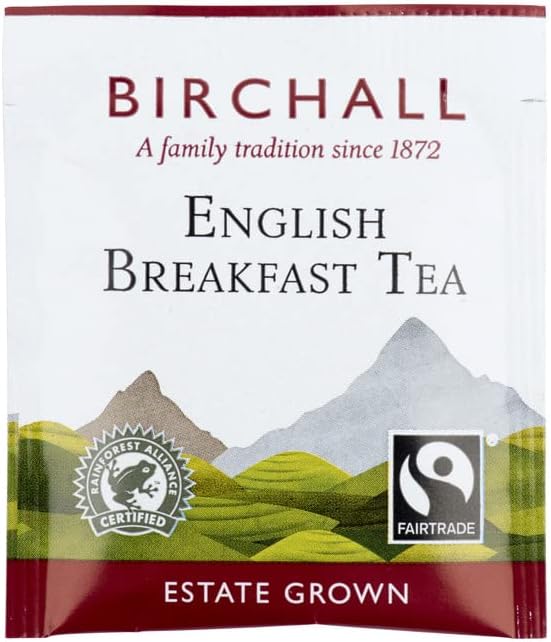 Birchall English Breakfast Fairtrade Tea Envelopes 250's